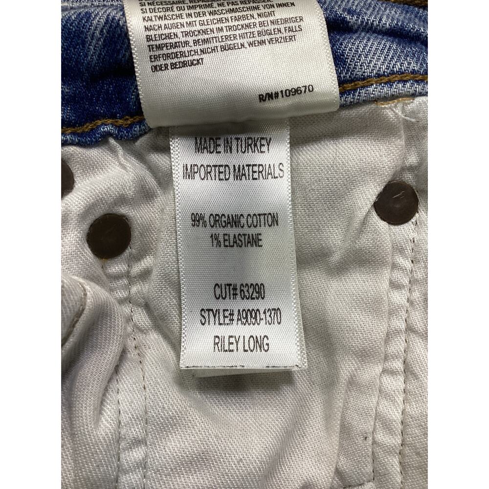 Agolde 'Riley' High Rise Denim Jeans Size 27 - Picture 5 of 5